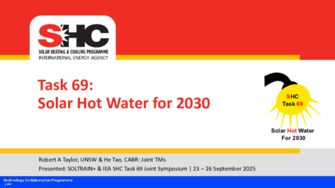 Robert Taylor_Introduction and Task 69 Overview