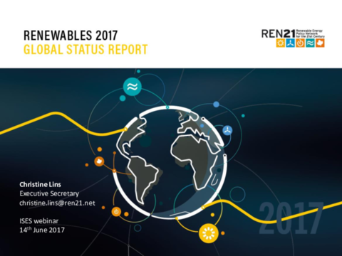 Christine Lins - Renewables 2017 Global Status Report