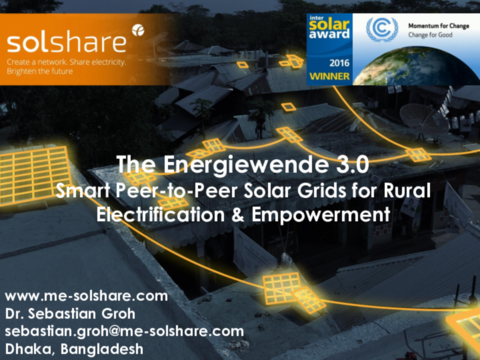 Webinar presentation by Dr. Sebastian Groh