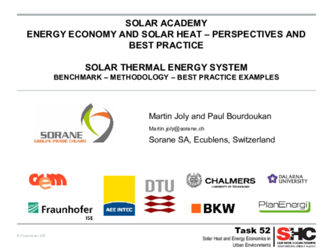 Webinar presentation by Martin Joly