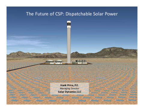Webinar presentation by Hank Price