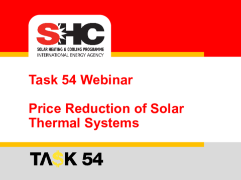 Webinar presentations 